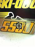 SKI DOO ROTAX BLIZZARD DECAL 5500 TUNNEL SNOWMOBILE VINTAGE SKIDOO BLIZZARD 5500 TUNNEL DECAL BOMBARDIER 503 ROTAX FAN COOLED ENGINE