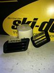 BOMBARDIER SKI DOO ROTAX VENTS 572-2788 SNOWMOBILE VINTAGE SKI DOO SLED HOOD GRILLS 572-2788 ROTAX BOMBARDIER TNT NORDIC SKIDOO