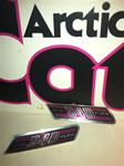 VINTAGE ARCTIC CAT VINTAGE SLED DECALS SNOWMOBILE VINTAGE PARTS
