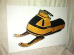 1970 SKI DOO BLIZZARD 340 BUBBLE SKI DOO NOSE 12X18 POSTER ROTAX BOMBARDIER OLYMPIC