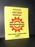 1971 SKI DOO shop parts manual VINTAGE SNOWMOBILE