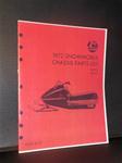 1972 rupp chassis parts list snowmobile vintage