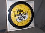 1972 ski doo blizzard 645 win with ski doo clock snowmobile vintage reproduction parts