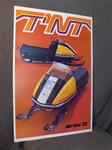 1972 ski doo tnt sled poster vintage skidoo  72 snowmobile vintage