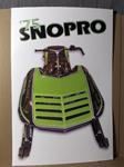 snowmobile vintage arctic cat 650 sno pro kawasaki sled poster