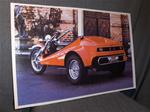 1970 rupp centar bike poster VINTAGE SLED