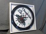 arctic cat logo clock 3 tough cats  vintage sleds