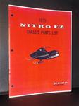 1975 RUPP nitro sled parts book VINTAGE