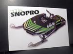 1977 arctic cat  sno pro sled poster  VINTAGE SLEDS