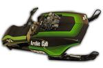 1977 ARCTIC CAT SNOPRO SLED POSTER SUZUKI KAWASAKI SNOWMOBILE VINTAGE SLEDS