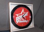 snowmobile vintage polaris star sled clock
