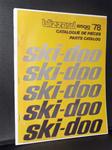 snowmobile vintage ski doo RV sled 1978 6500 parts manual rotax engine