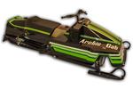 1979 ARCTIC CAT SNOPRO MAIL BOX POSTER SIDE KAWASAKI SUZUKI VINTAGE SLEDS SNOWMOBILE