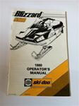 SNOWMOBILE VINTAGE SKI DOO BLIZZARD 5500 OWNERS MANUAL
