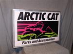 arctic cat parts & acc lighted sign