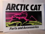 cat parts & acc dealer poster dealer sign