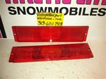 ARCTIC CAT TAIL LIGHT LENS 0116-406 VINTAGE SNOWMOBILE ARCTIC CAT KIMPEX TAIL LIGHT LENS 01-104-10