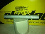 VINTAGE SKI DOO SUSPENSION WHEEL SHAFT VINTAGE SNOWMOBILE BLIZZARD IDLER WHEEL CROSS SHAFT ROTAX SKIDOO