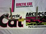 ARCTIC CAT PANTHER REAR BUMPER 0116-675 VINTAGE SNOWMOBILE ARCTIC CAT REAR BUMPER 0116-675