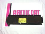 ARCTIC CAT TUNNEL BACK PLATE  VINTAGE SNOWMOBILE ARCTIC CAT TUNNEL BACK PLATE