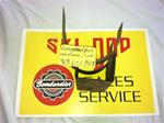 SKI DOO RV BLIZZARD MUFFLER HOLDER VINTAGE SNOWMOBILE MOTO-SKI SONIC MUFFLER HOLDER