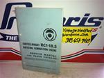 CURTISS-WRIGHT RC1-18.5 ENGINE BOOK VINTAGE SNOWMOBILE ROTATING COMBUSTION ENGINE
