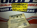 SACHS WANKEL 303 SEALING PIN  6000-705.  2786022000 VINTAGE SNOWMOBILE ARCTIC CAT SACHS WANKEL SELING PIN & SPRINGS 2786022000
