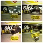 VINTAGE SKI DOO 245 RV TNT HEADLIGHT 410-6048-00 MOTOSKI SONIC TS 340 ROTAX BOMBARDIER SUPER SONIC