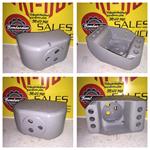 VINTAGE BOMBARDIER ROTAX AIR BOX SKI DOO GREY SKI DOO CHALET SLED HD AIR BOX GREY VINTAGE SLED