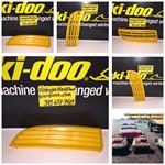 VINTAGE SKI DOO NORDIC HOOD VENT 640 ROTAX ENGINE SNOWMOBILE  BOMBARDIER NORDIC HOOD GRILL