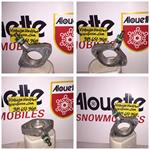 VINTAGE ALOUETTE GEM HD VACUUM PLATE VINTAGE TILLOTSON HD GEM VACUUM PLATE POLARIS FUGI ENGINE SLED