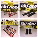 VINTAGE SKI DOO NORDIC 399 EMBLEMS ROTAX ENGINE SLED VINTAGE SNOWMOBILE BOMBARDIER NORDIC 399 EMBLEMS