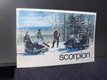 1971 scorpion  sled owners manual VINTAGE SLED