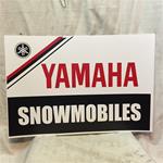 VINTAGE YAMAHA DEALER POSTER SIGN SSR GPX SR PHAZER NITRO SRX SL ENTICER