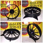 SKI DOO VINTAGE SKI DOO NORDIC  FAN GUARD 402-0185 VINTAGE BOMBARDIER 640 TNT ENGINE PLASTIC COVER 402-0185 NORDIC SKANDIC ELITE VALMONT VALCOURT BOMBARDIER SNOWMOBILE