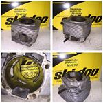 VINTAGE SKI DOO ALPINE 640 CYLINDER PTO VINTAGE BOMBARDIER 640 TNT ROTAX CYLINDER VALCOURT