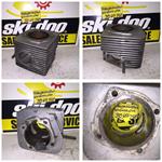 VINTAGE SKI DOO ROTAX 640 CYLINDER A;LPINE TWIN TRACK SLED VINTAGE TNT BOMBARDIER ENGINE SLED