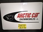 VINTAGE ARCTIC CAT PANTHER DEALER METAL SIGN KOHLER ENGINE SLED  VINTAGE ARCTO ENTERPRISE DEALER METAL SIGN PANTHER WANKEL SACHS ENGINE SNOWMOBILE