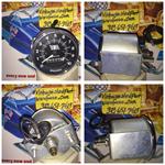 VINTAGE SPEEDWAY KOHLER 650 RS SPEEDO BLUE MAX VINTAGE BLUE MAX SPEEDWAY K-440 RS 650 SS SPEEDO