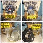 VINTAGE MURCURY SNOWMOBILE TACHOMETER KOHLER 440 SNO-TWISTER TRAIL TWISTER BLACK MAX LIGHTING BOLT