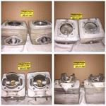 VINTAGE MOTO-SKI 634 HIRTH ENGINE CYLINDER & PISTON 171R  POLARIS SKIROULE ARCTIC CAT MOD SNO-JET GT2 AMF SKI-DADDLER