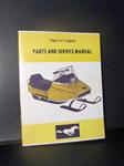 snowmobile vintage sno-pony sled parts & service book