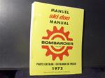 1972  ski doo shop parts manual SNOWMOBILE VINTAGE TNT BLIZZARD ALPINE ROTAX