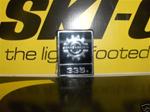 ROTAX SKI DOO BOMBARDIER   emblem 335E  sled snowmobile vintage reproduction parts