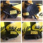 VINTAGE SKI DOO RV BLIZZARD 354 COOLANT TANK VINTAGE MOTO SKI  SUPER SONIC 354 L/C ROTAX BOMBARDIER COOLANT TANK VALCOURT SLED ENGINE TANK