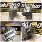 VINTAGE SKI DOO ALPINETRANSMISSION 640 ROTAX ENGINE SNOWMOBILE BOMBARDIER AUSTRIA ELITE 503 ROTAX VALMONT QUEBEC VINTAGE DLED