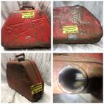 VINTAGE SNOWMOBILE POLARIS FUEL TANK SUITCASE COLT CHARGER VINTAGE POLARIS GAS TANK SUITCASE MUSTANG ATX ELECTRA