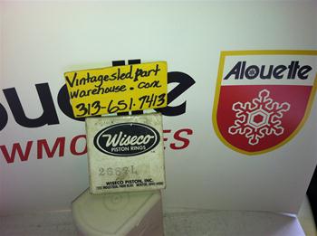 WISECO PISTON RING 2687L RUPP SNOWMOBILE VINTAGE WISECO RING 2687L XENOAH TOHATSU RUPP