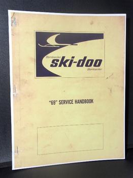 snowmobile vintage ski doo 1969 service handbook