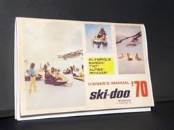 1970 ski doo owners manual ROTAX BOMBARDIER